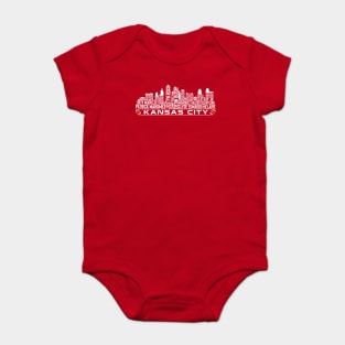 Kansas City Football Team 23 Player Roster, Kansas City Skyline Baby Bodysuit